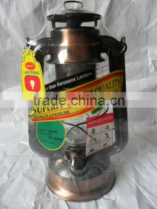 235 BRONZE CHANGEABLE BRIGHTNESS LED HURRICANE LANTERN