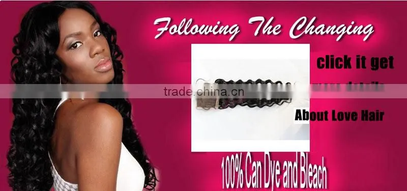 4x4 size full lace closure unprocessed 100% mongolian virgin hair wholesale virgin Hair deep wave Closure