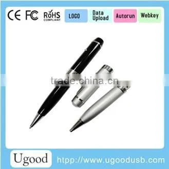 Free laser logo promotion gift metal pendrive,2016 hot sale U-disk with real capacity, bulk cheap flash memory with CE/ROHS