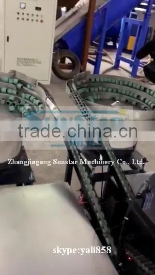 Devolopment automatic top roller installing machine of compact spinning machinery spares automatic spinning roller installer