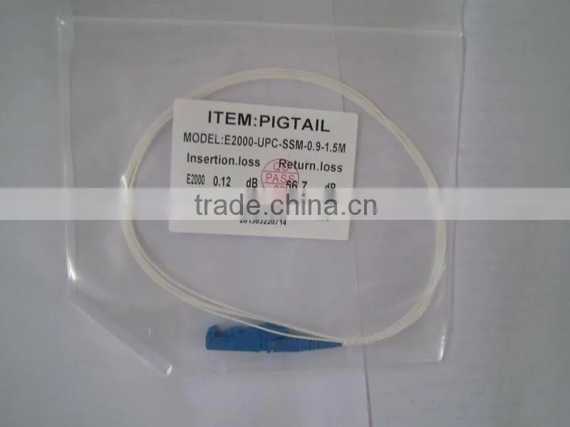 LC single-mode 12core 1.5m high ferrule colorful fiber optic bundle pigtail