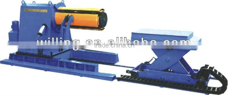 5T automatic hydraulic decoiler with coil car