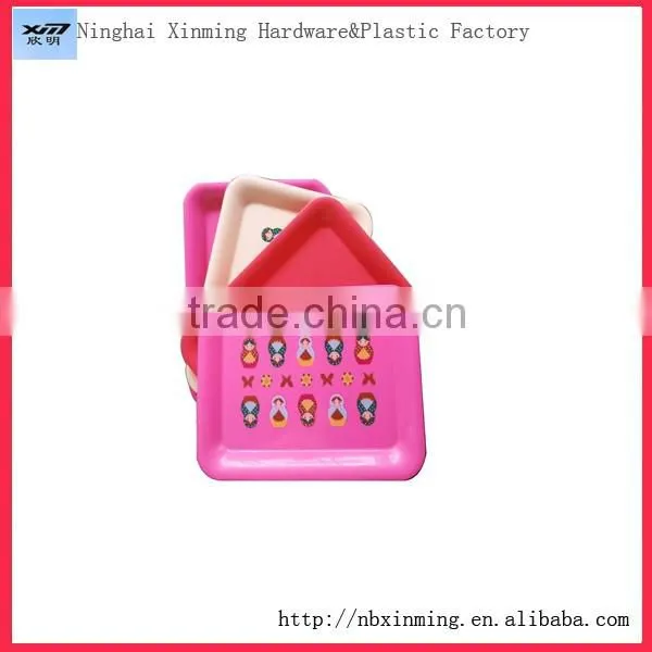 Food grade plastic kitchen cutlery tray
