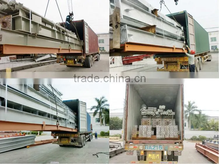 galvanized steel structure building/steel company in china