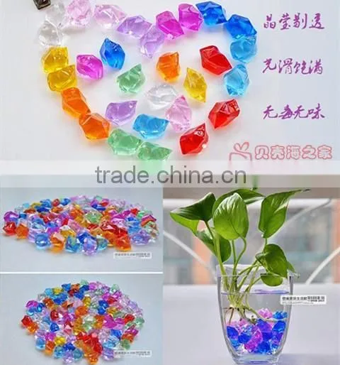 Wholesale Wedding Crystal Confetti Acrylic Gem Stones