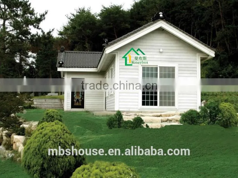 2015 Newest Modern style prefabricated house,light steel villa for the appartement