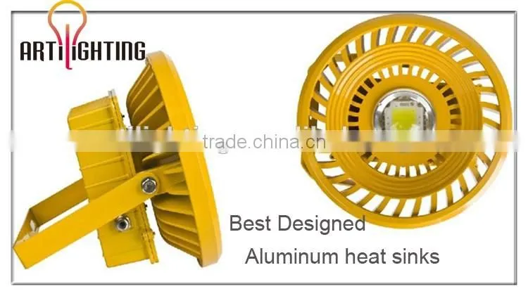 High quality gas station led explosion-proof canopy lights 30w 50w 70w 80w 100w 150w manufacture