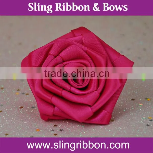 Satin Ribbon Rose