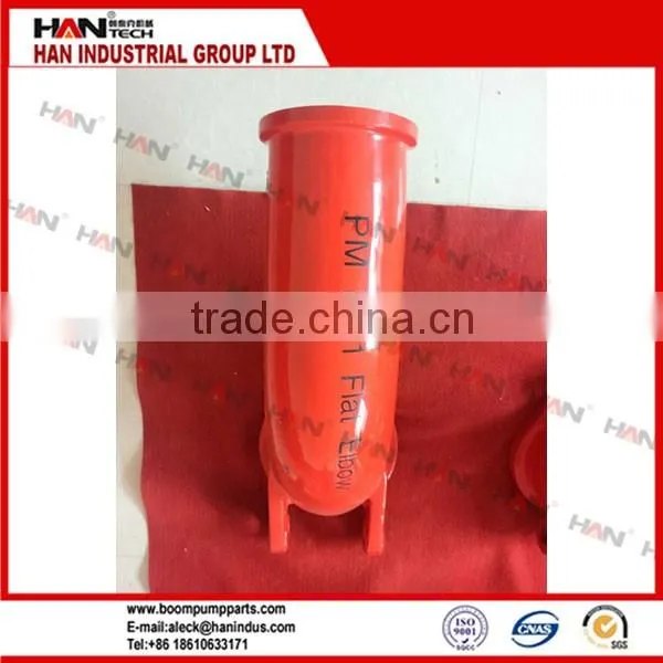 Enhanced Strength Wear Resistant Elbow SCHWING Putzmeister Double Layer Concrete Pump Elbow