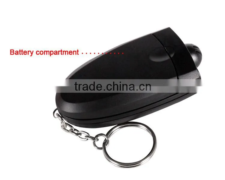 New Black LED Digital alcohol Breathalyzer tester with Flashlight