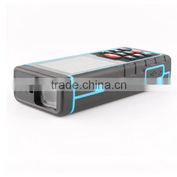 0.05-100m (0.16 to 328ft) laser rangefinder with color LCD display