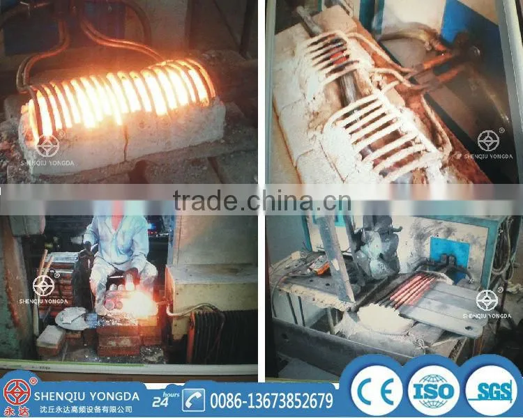 160KW Hi frequency induction gear heating forging machine