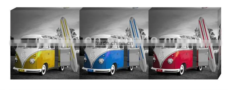 Classical bus canvas prints