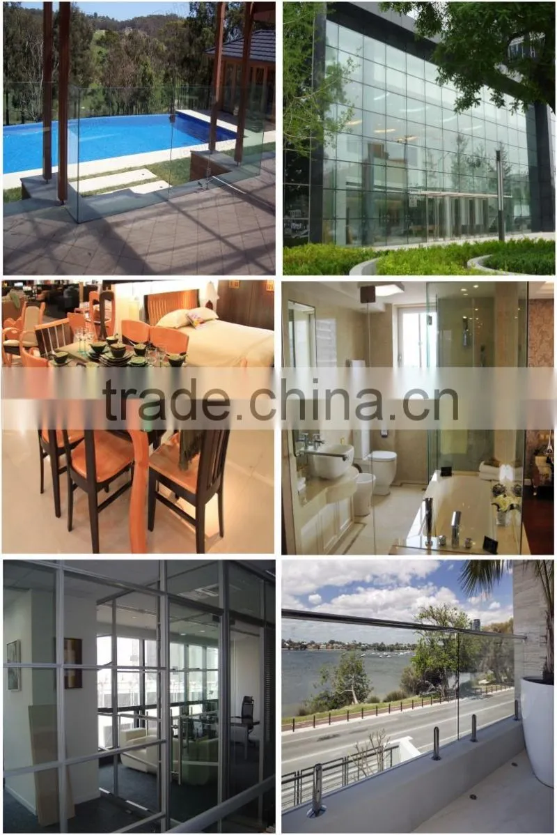 3-8MM furniture glass grinding beveled edge 5-35MM wide