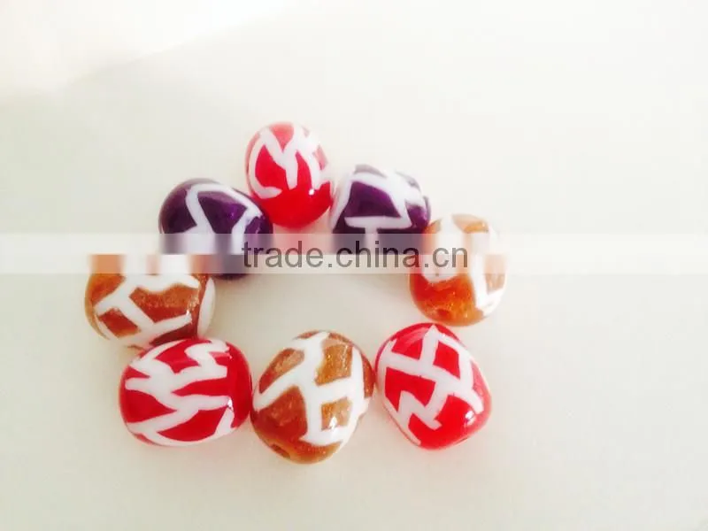 Cheap Wholesale Popular High Quality Fashion Red Faux Pearl Bead For Clothing Decorating