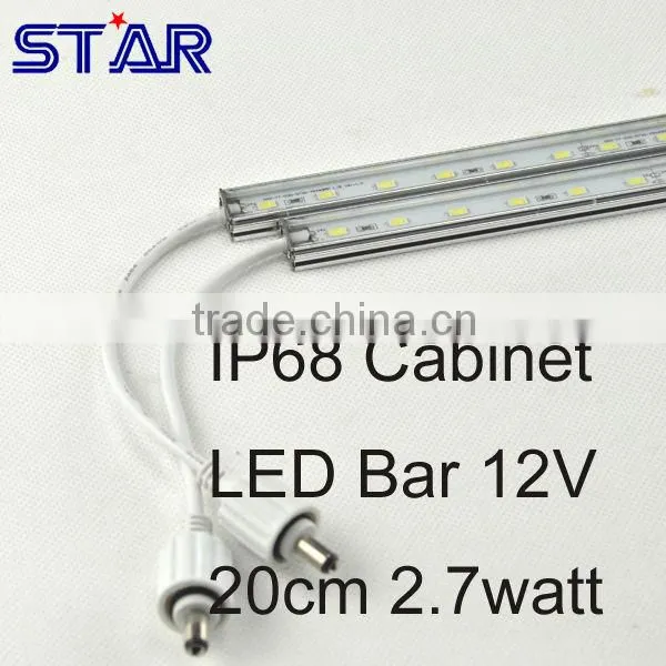 2.7W aluminum Led Rigid Strip,led light bar 5730 IP67 waterproof for underwater
