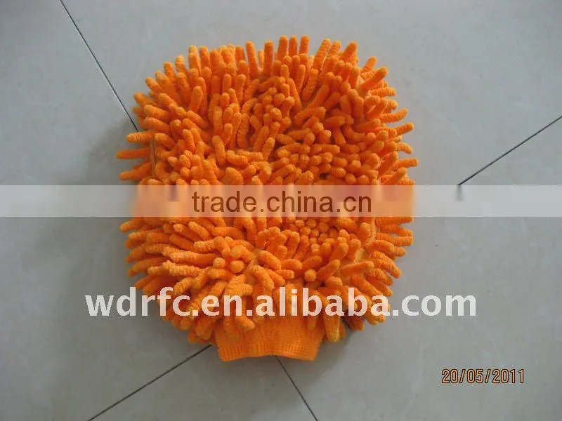 Chenille glove