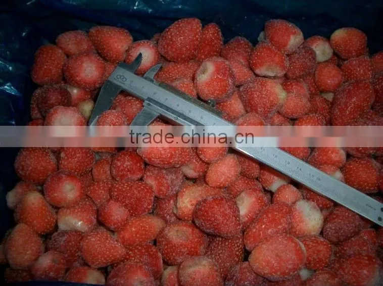 Different varieties IQF strawberry