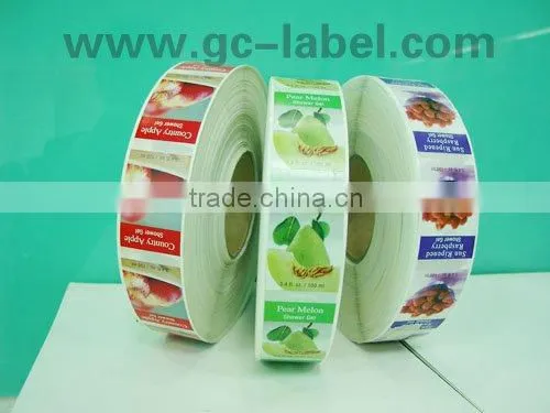 bottle packaging label