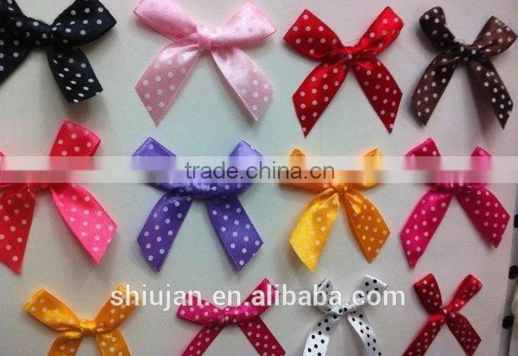 Hand-made garment accessory ribbon bow
