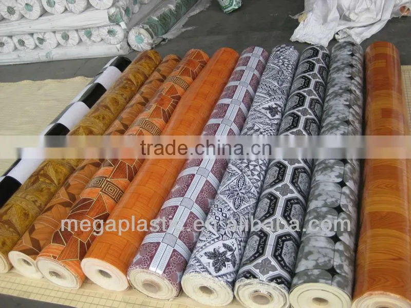 PVC sponge sport flooring for gym / vinyl flooring