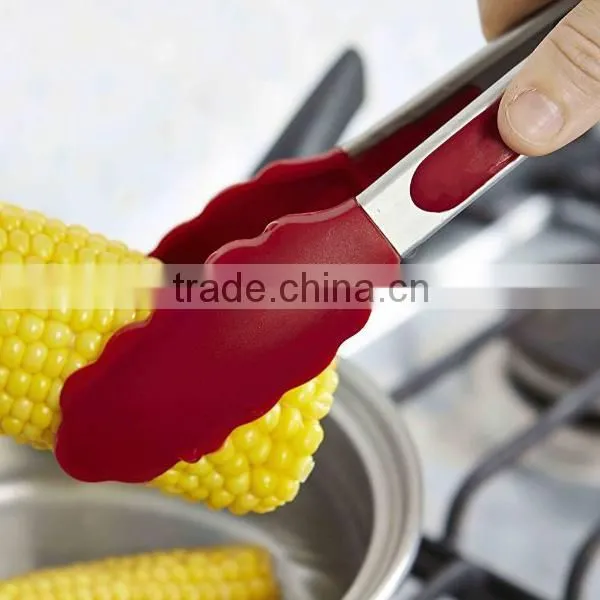 hot new products kitchen silicone tongs/ Silicone food Tongs