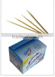 Individual packaging wooden toothpick with mint