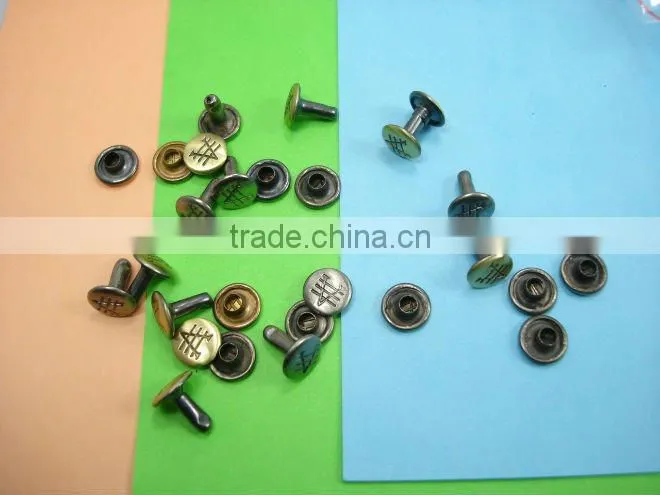 zinc alloy spike studs rivet , metal spike studs rivet q-2942