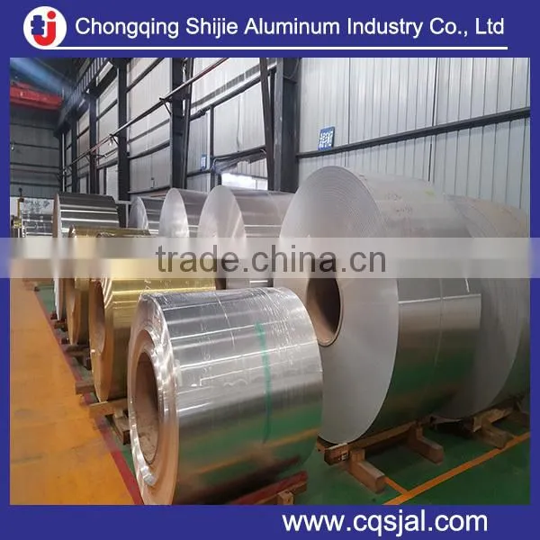 Cheapest mill finish or coated aluminum coil roll price per ton with 1/3/5/6/8 alloy