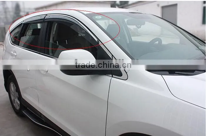 window visor for Mazda accessories weathershields rainshields slim 4 pcs