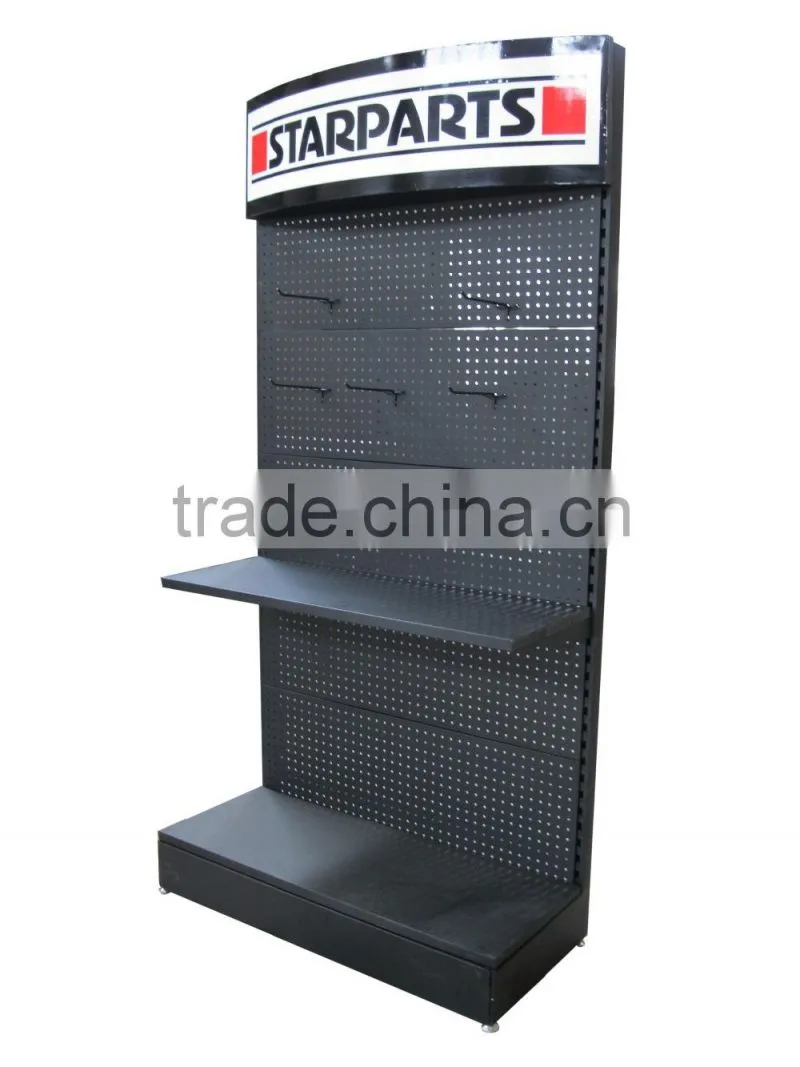 High quality China factory price pegboard metal display panel stand