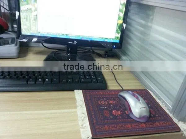 High Quality Rubber Base Cloth Surface Laptop Mousepad Manufactory