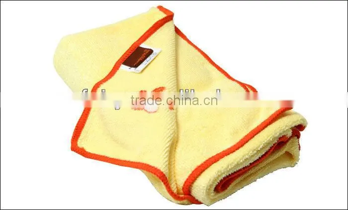 high water absorbent microfiber pet towel paw logo