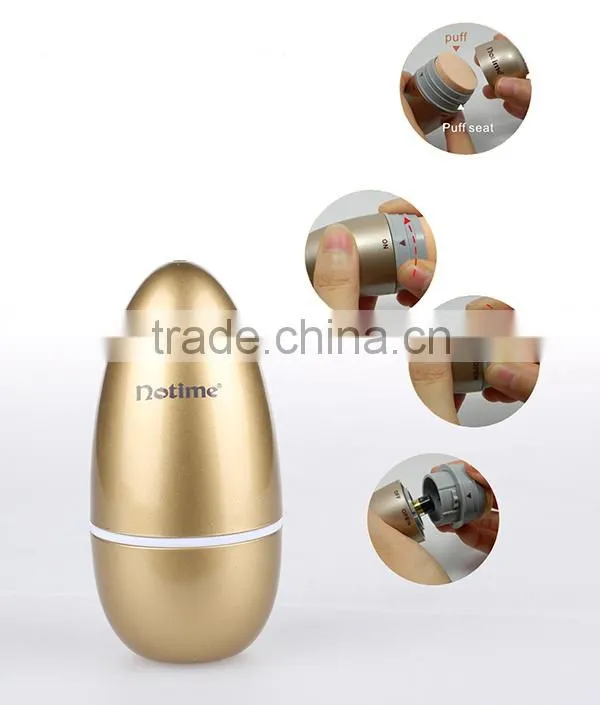 2016 egg fashion design best powder puff for loose powder