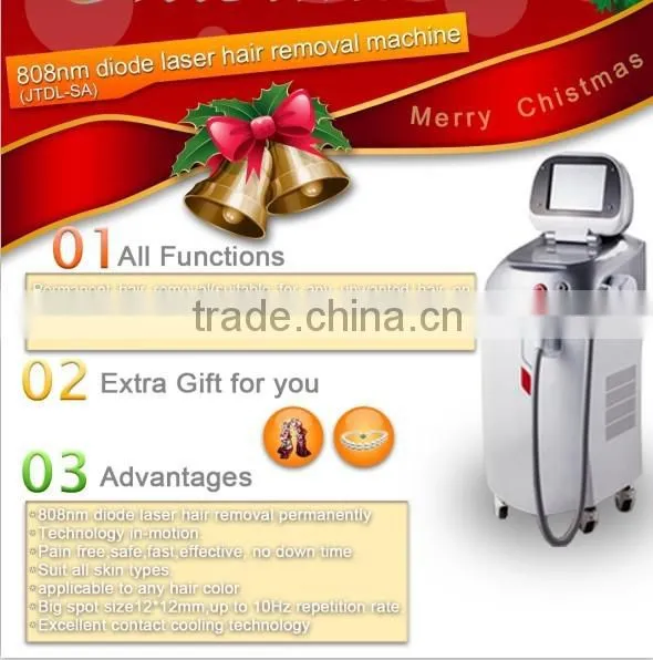 Cheap price 808 mn Diode Laser hair removal machine made in China