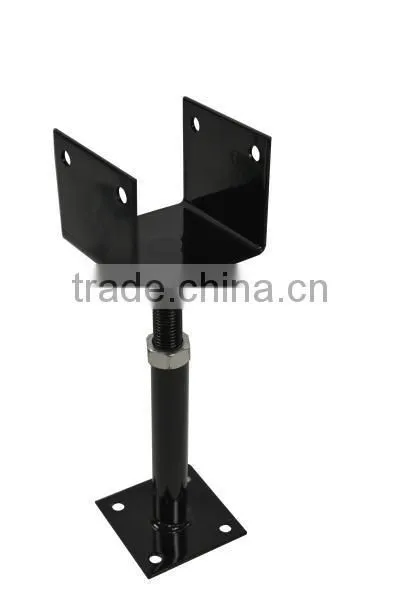 3" Bolt Down Wedge Grip Fence Support 75 mm Post Timber Holder Like Metpost