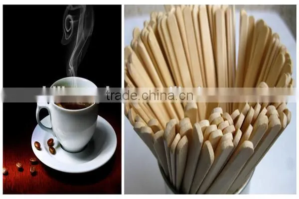 leading china supplier oem logo flavored wooden coffee stirrer