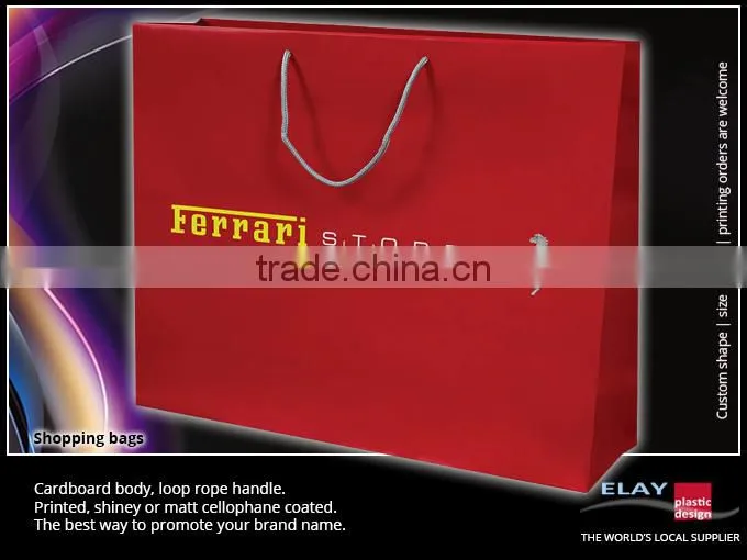 Carton shopping bags