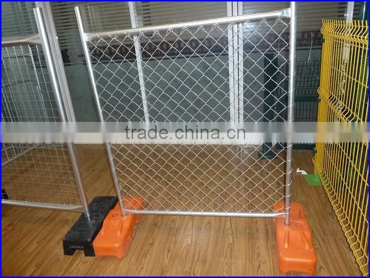 pvc coated powder coated galvanized chain link fabic