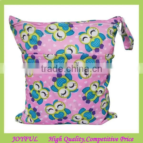 2015 Wholesale baby waterproof diaper wet bag