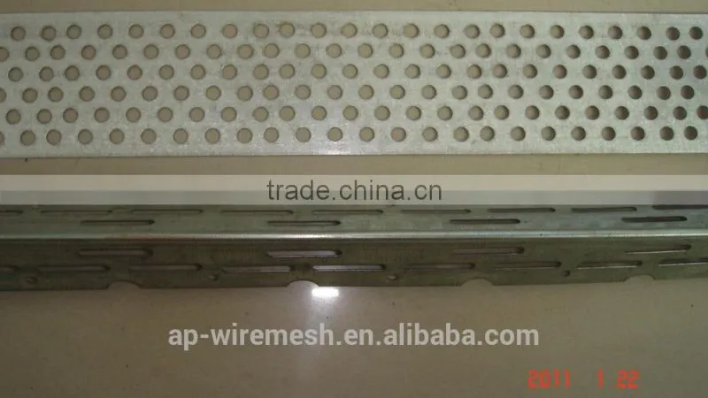 Perforated dry wall angle bead with metal corner for buliding/constructuion material(China Anping)