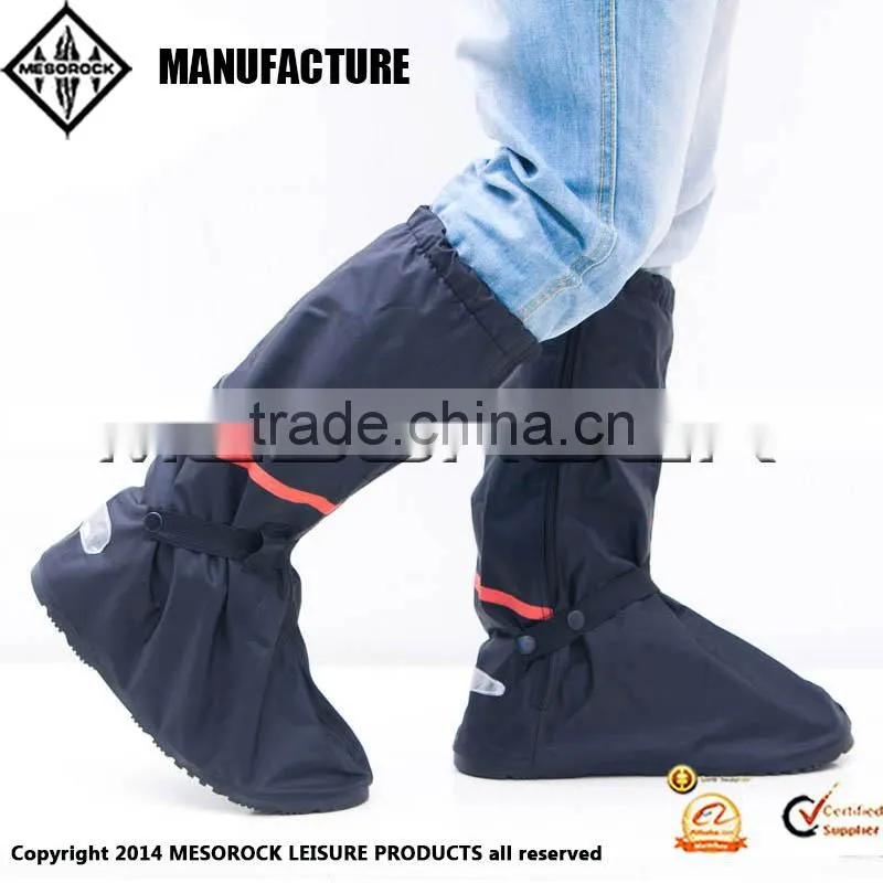 High Quality fashion outdoor waterproof shoes cover high shoes slip-resistant weatherproof cover thickening for motorcycle shoes