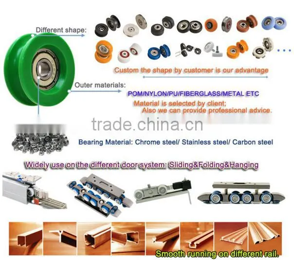 chrome plate yczco suitable window and door roller