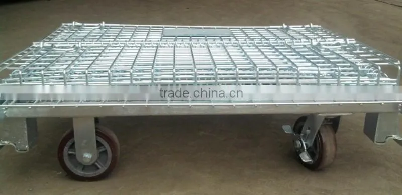 Convenient used warehouse storage mesh cage