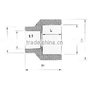 PPR Reducing Socket /Reducing socket/plastic Socket /PPR Socket