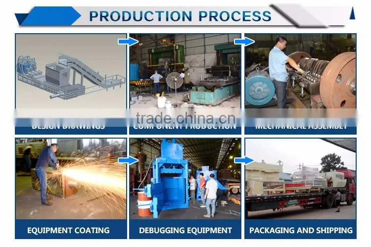 High Performance Vertical Baler carton compress baler machine