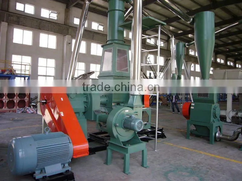 fiber waste recycling machine
