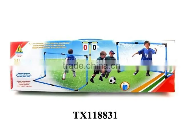 80CM Kid sport toys scoreboard soccer goal door football gate with 14CM ball