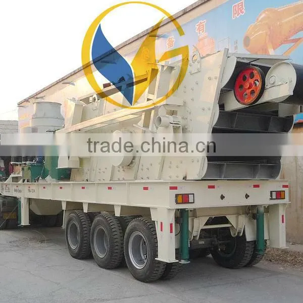 80TPH High Quality mobile crushing plant, Yigong Hot Selling