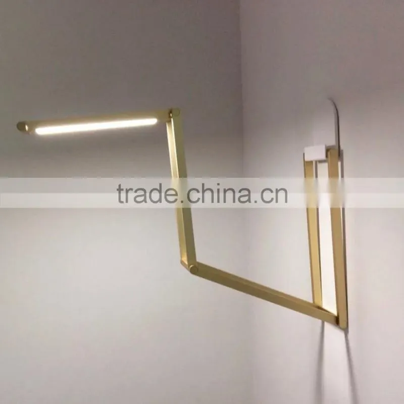 Rechargeable folding multifunction Table lamp/Led reading lamp for bed